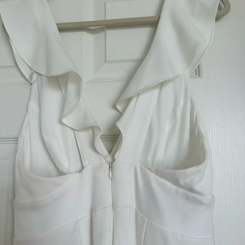 David’s Bridal Ruffled V Tank Dress - Picture 5 of 5